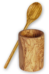 Set 10x spoon 30 cm oval and quiver round